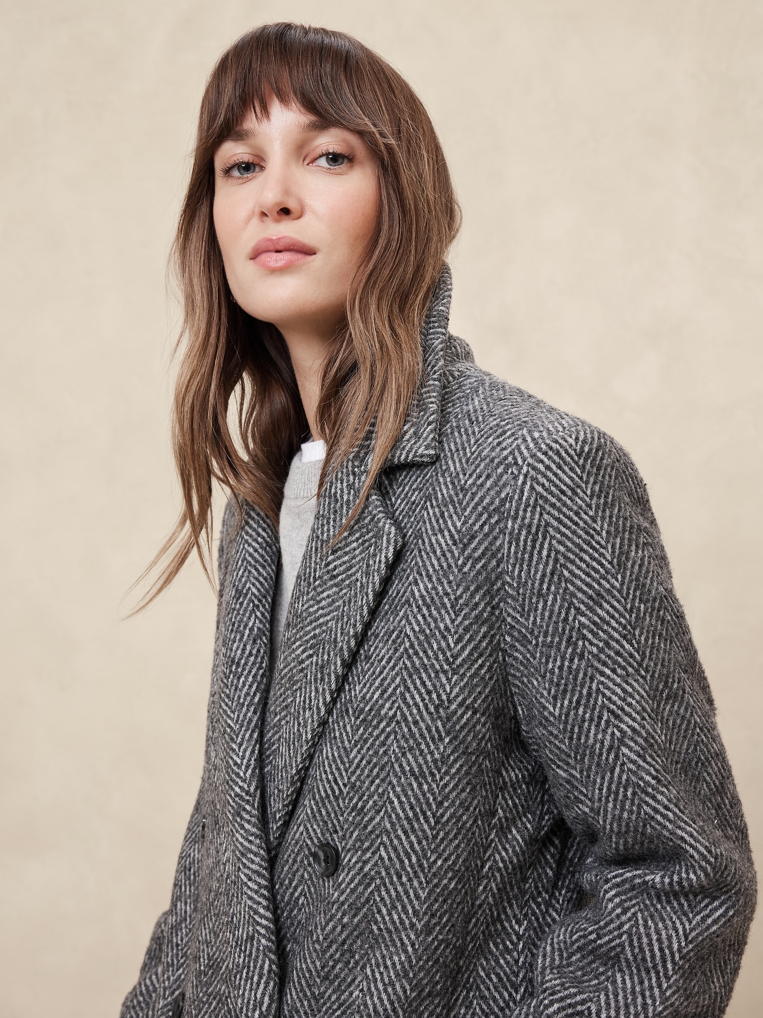 Herringbone Timeless Topcoat