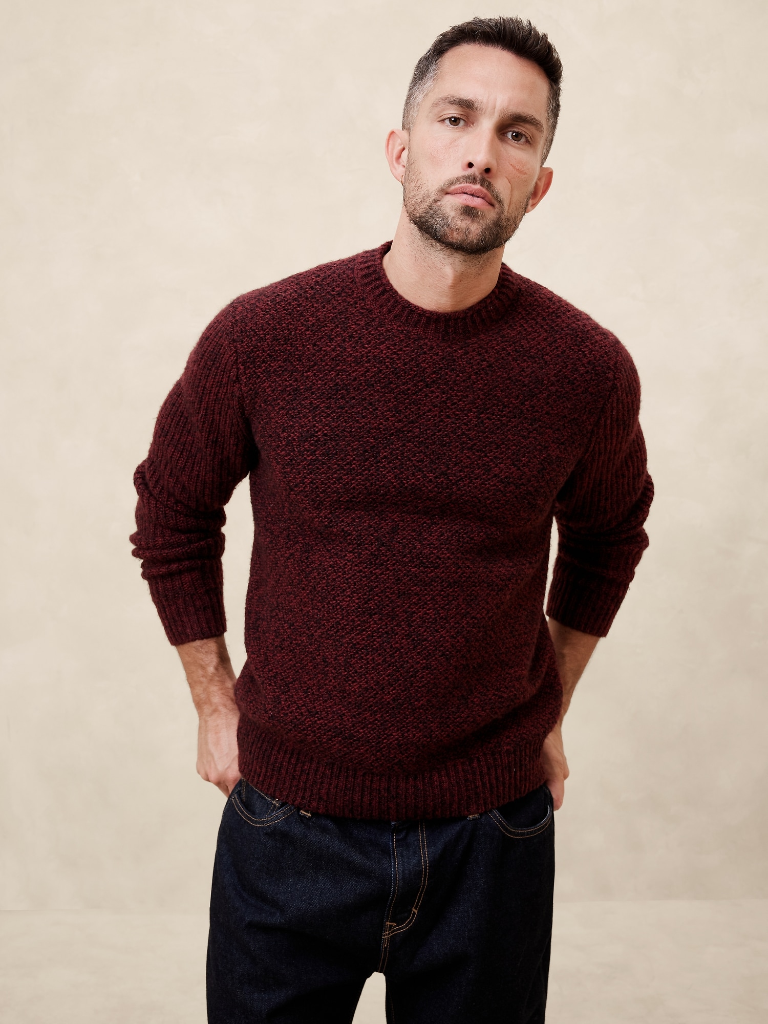 Marled Rollneck Sweater