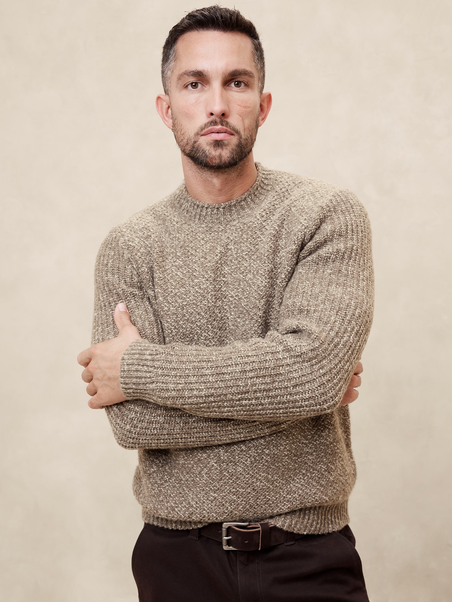 Marled Rollneck Sweater