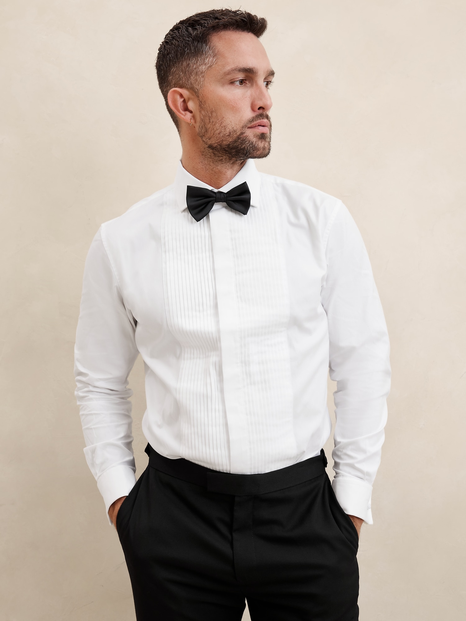 Slim Tuxedo Shirt