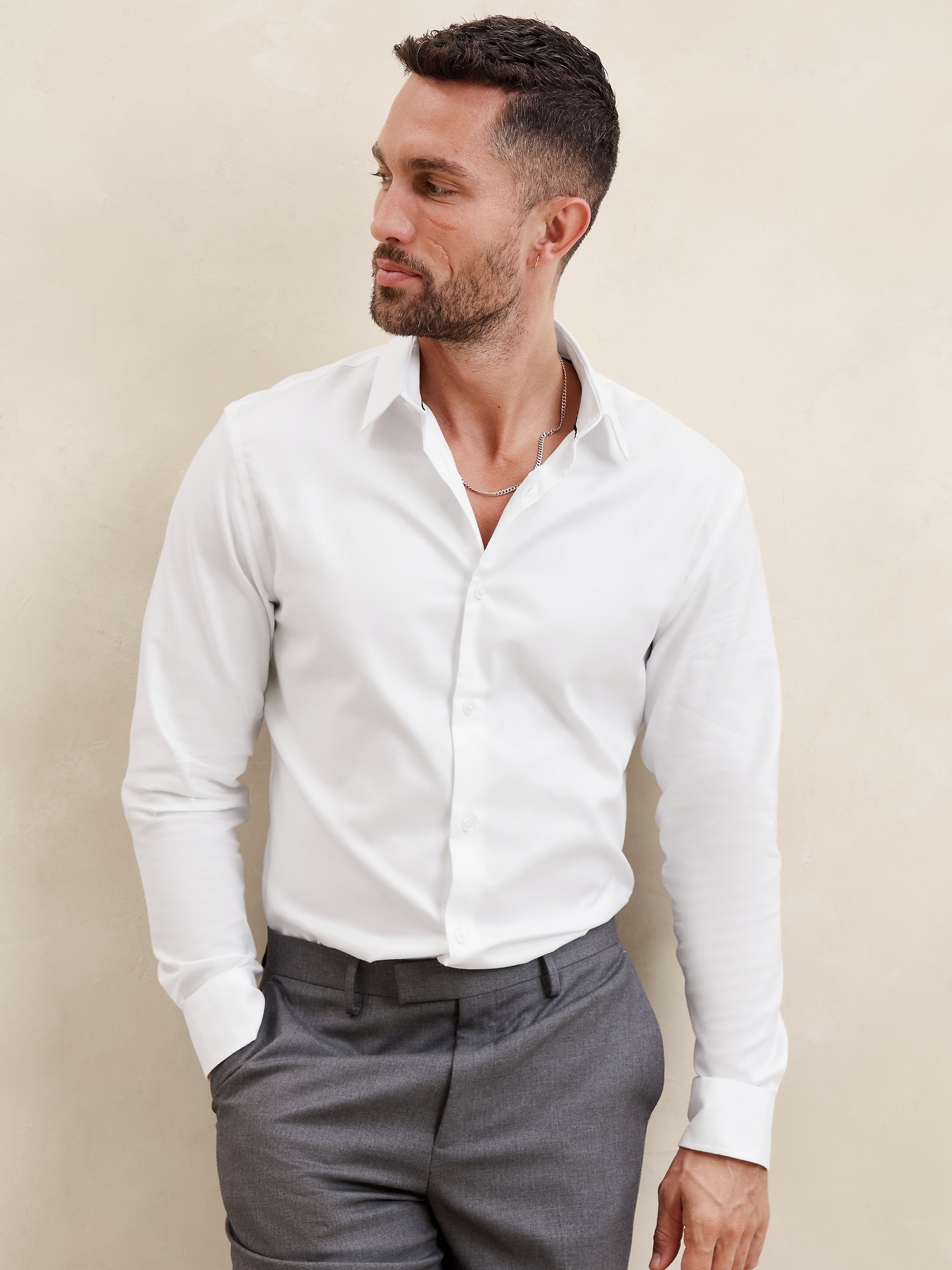 Athletic-Fit Dress Shirt