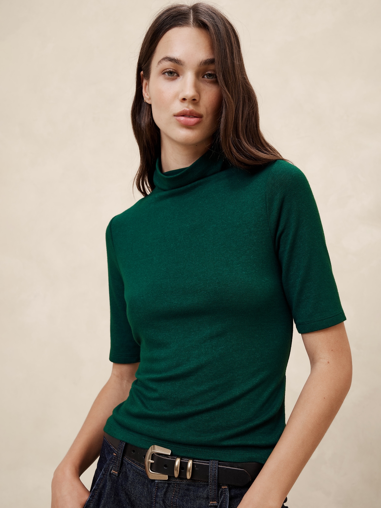 Soft Luxe Turtleneck Top