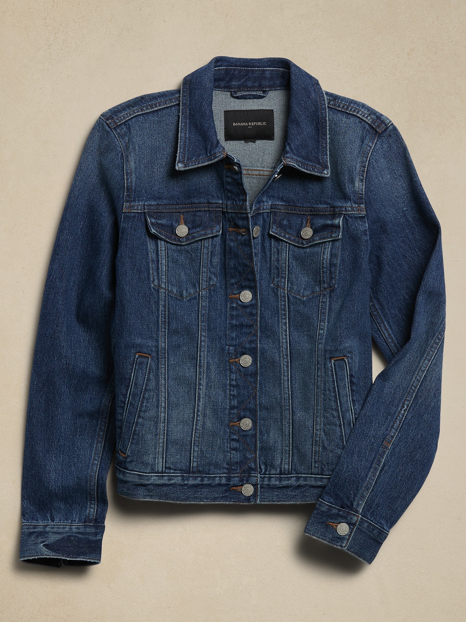 Banana republic denim jacket mens best sale