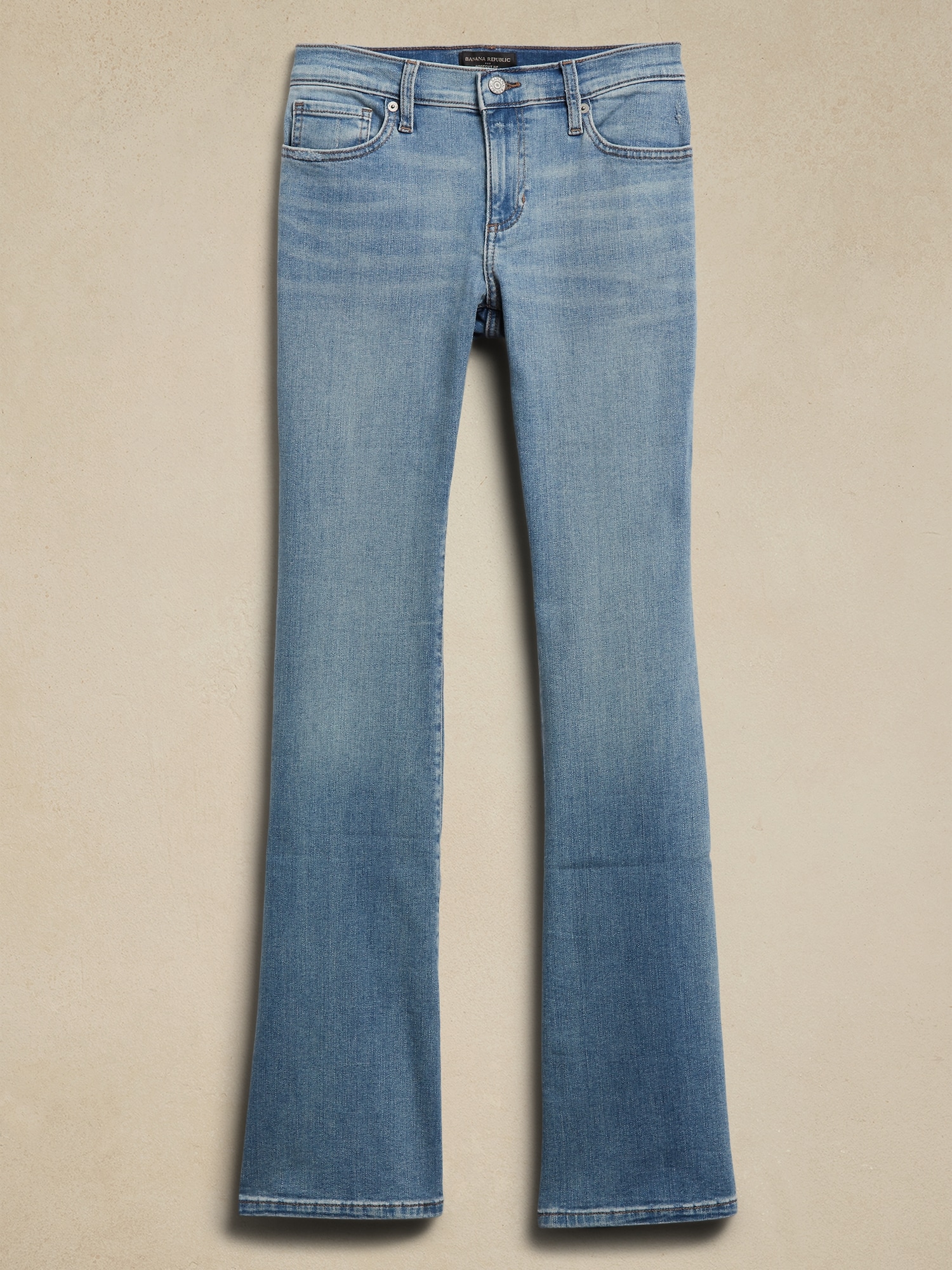 Low-Rise Bootcut Jean