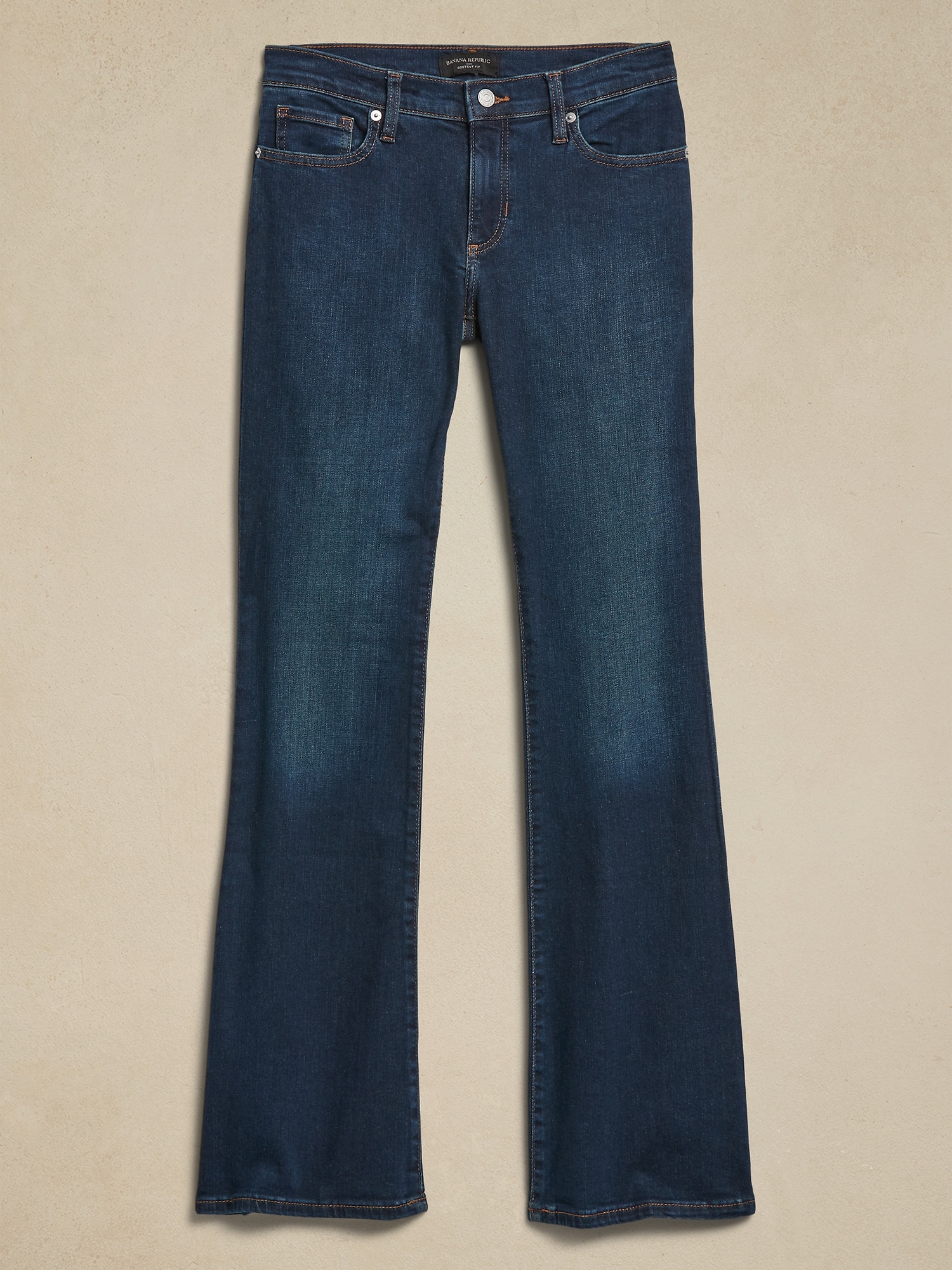 Low-Rise Bootcut Jean