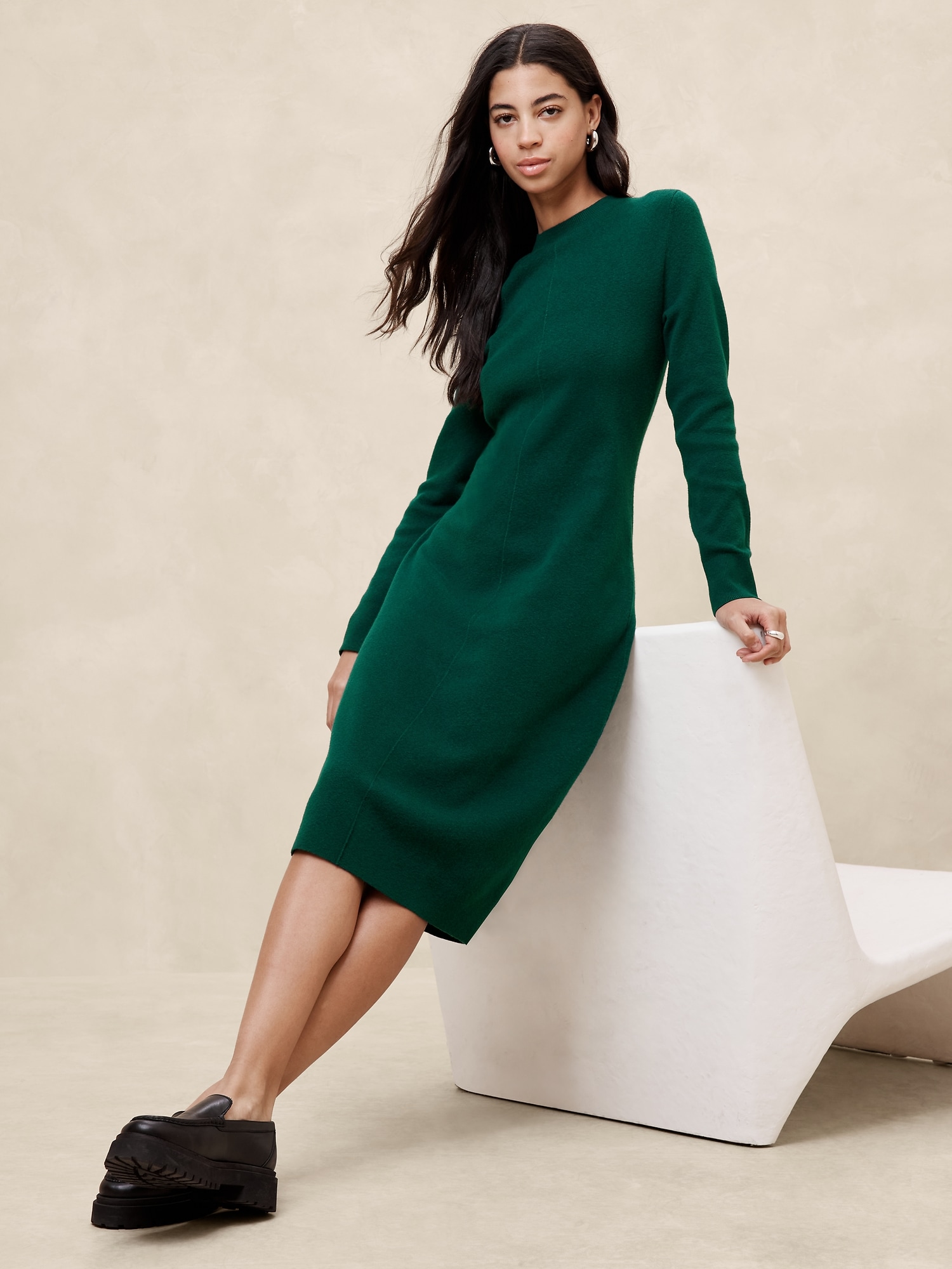 Midi Sweater Dress