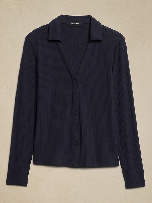 Collared Drop Needle Shirt | Banana Republic Factory