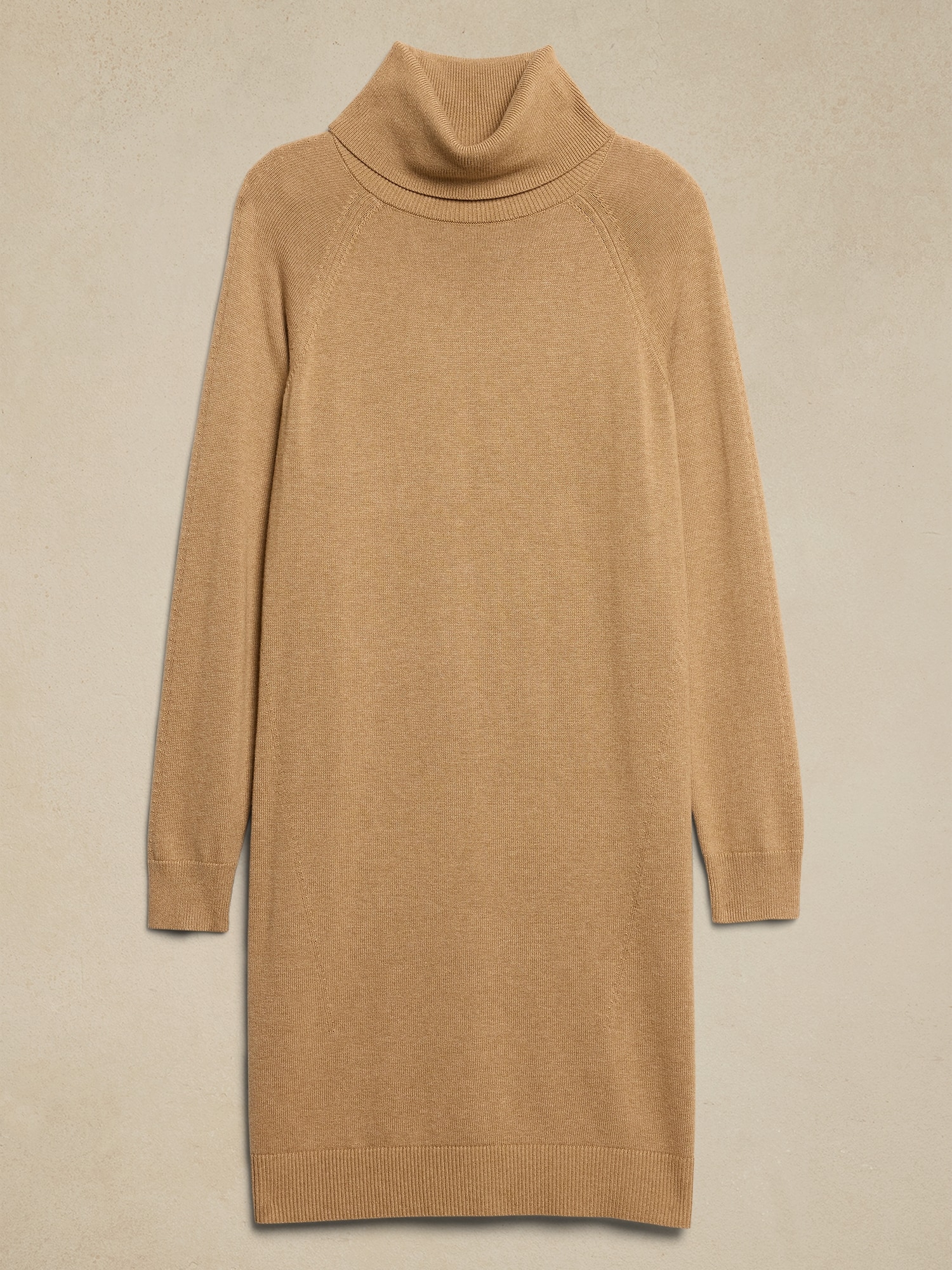 Turtle-Neck Sweater Dress