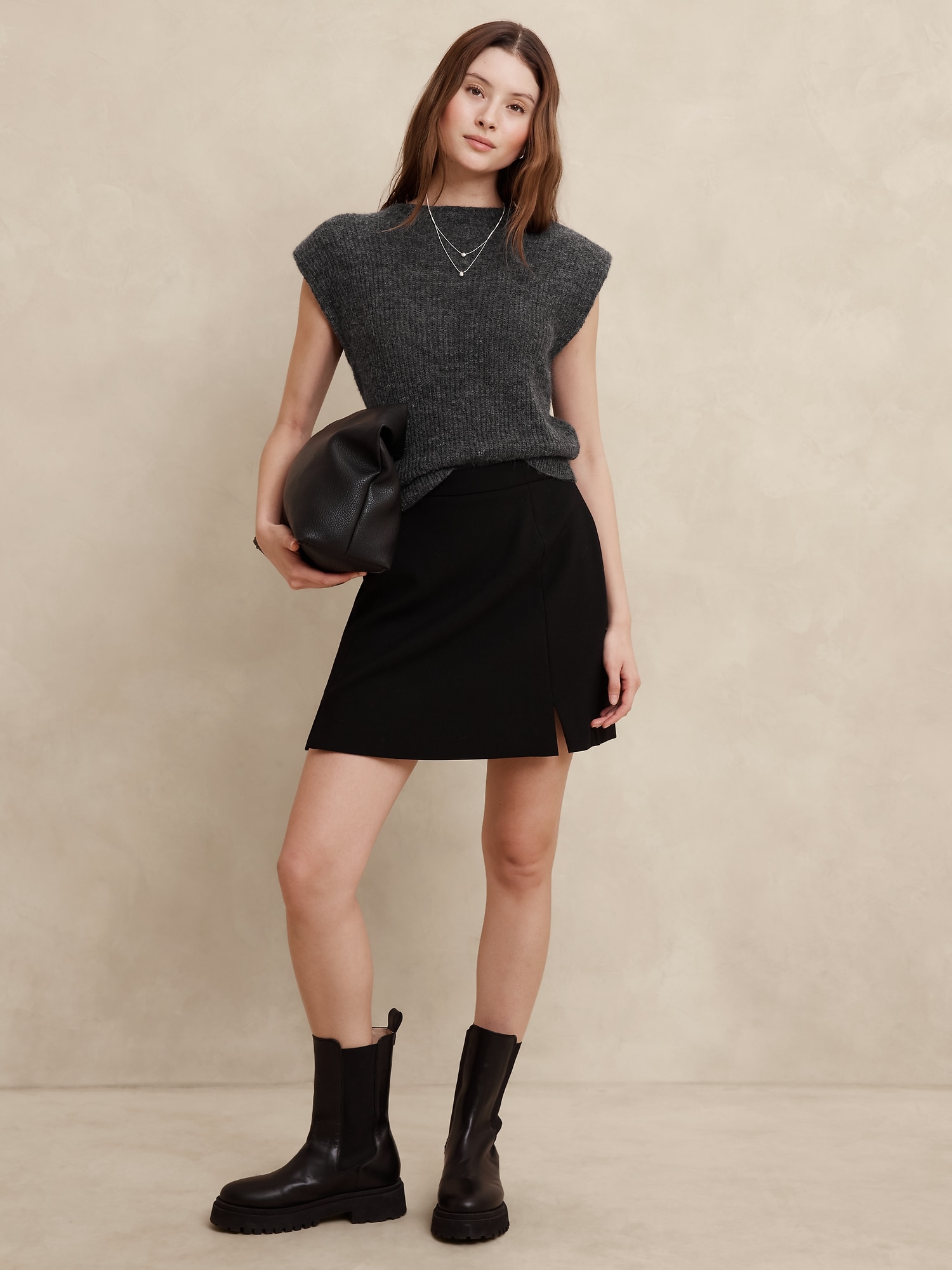 Cozy Ribbed Sweater Tank