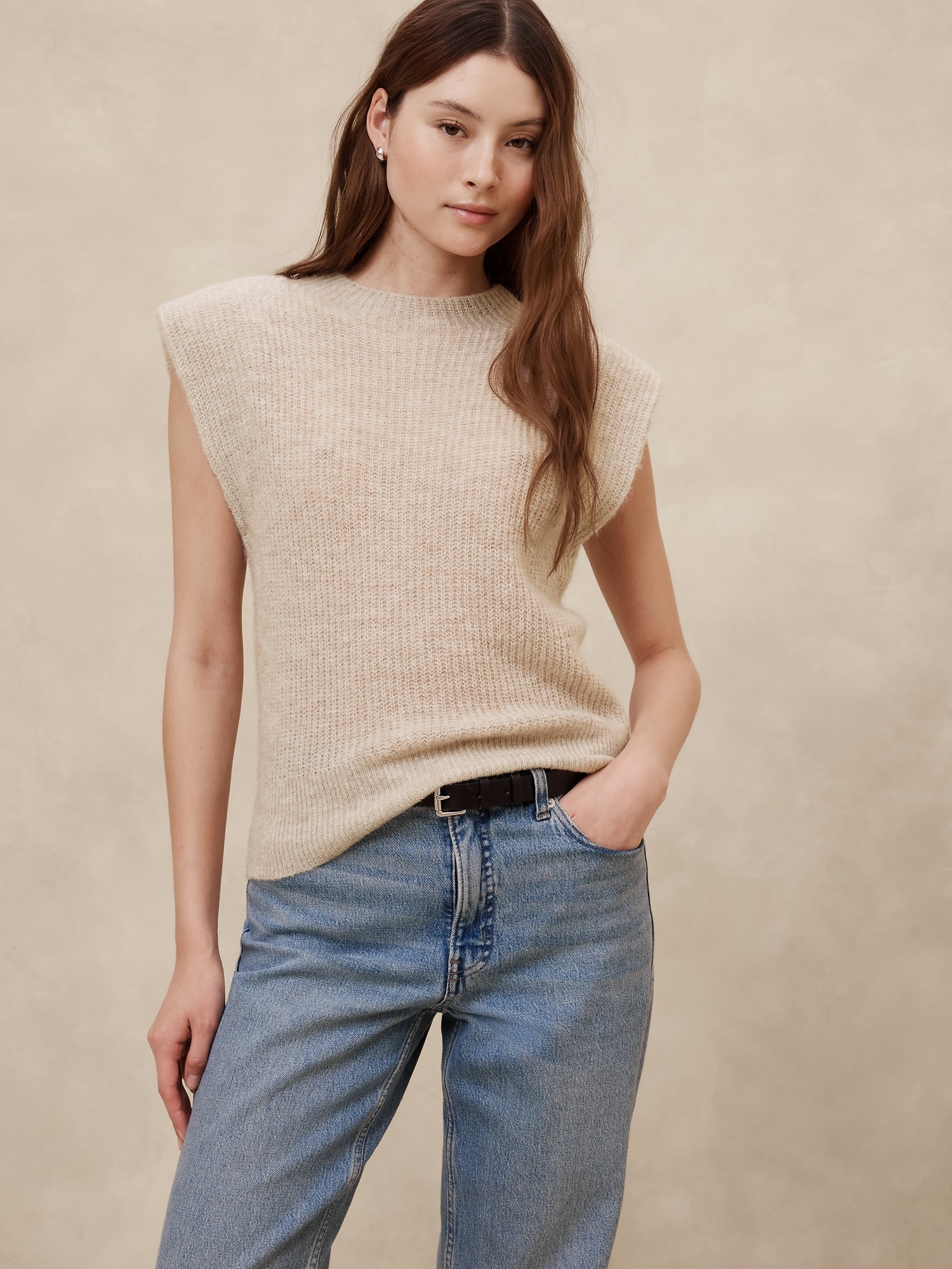 Cozy Ribbed Sweater Tank