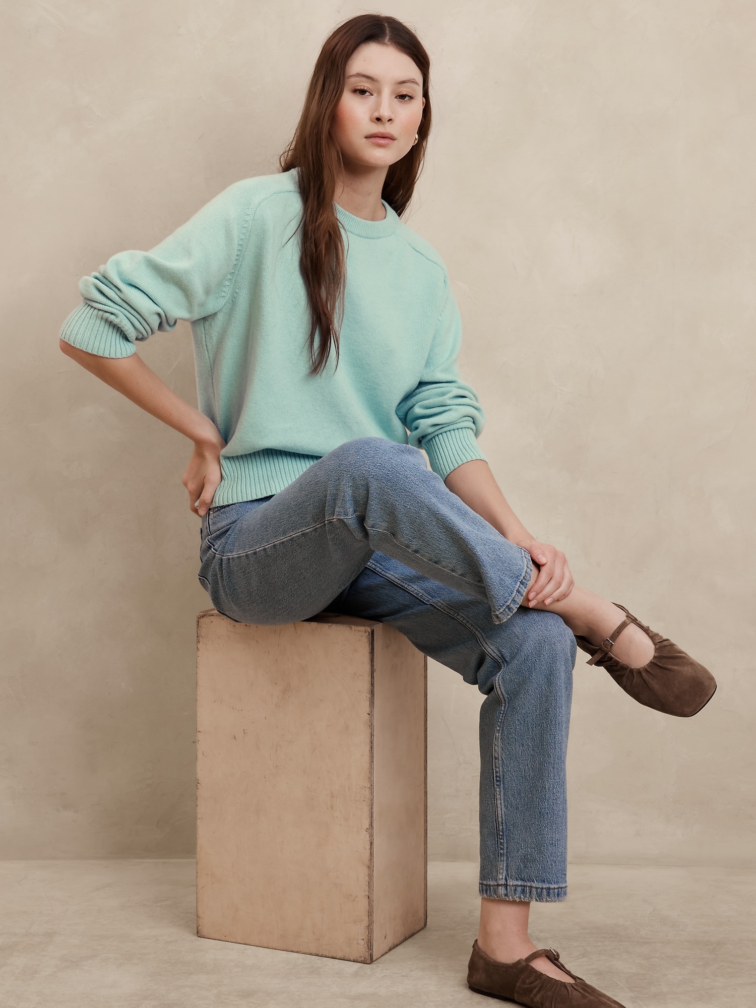 Perfectly Soft Crew-Neck Sweater