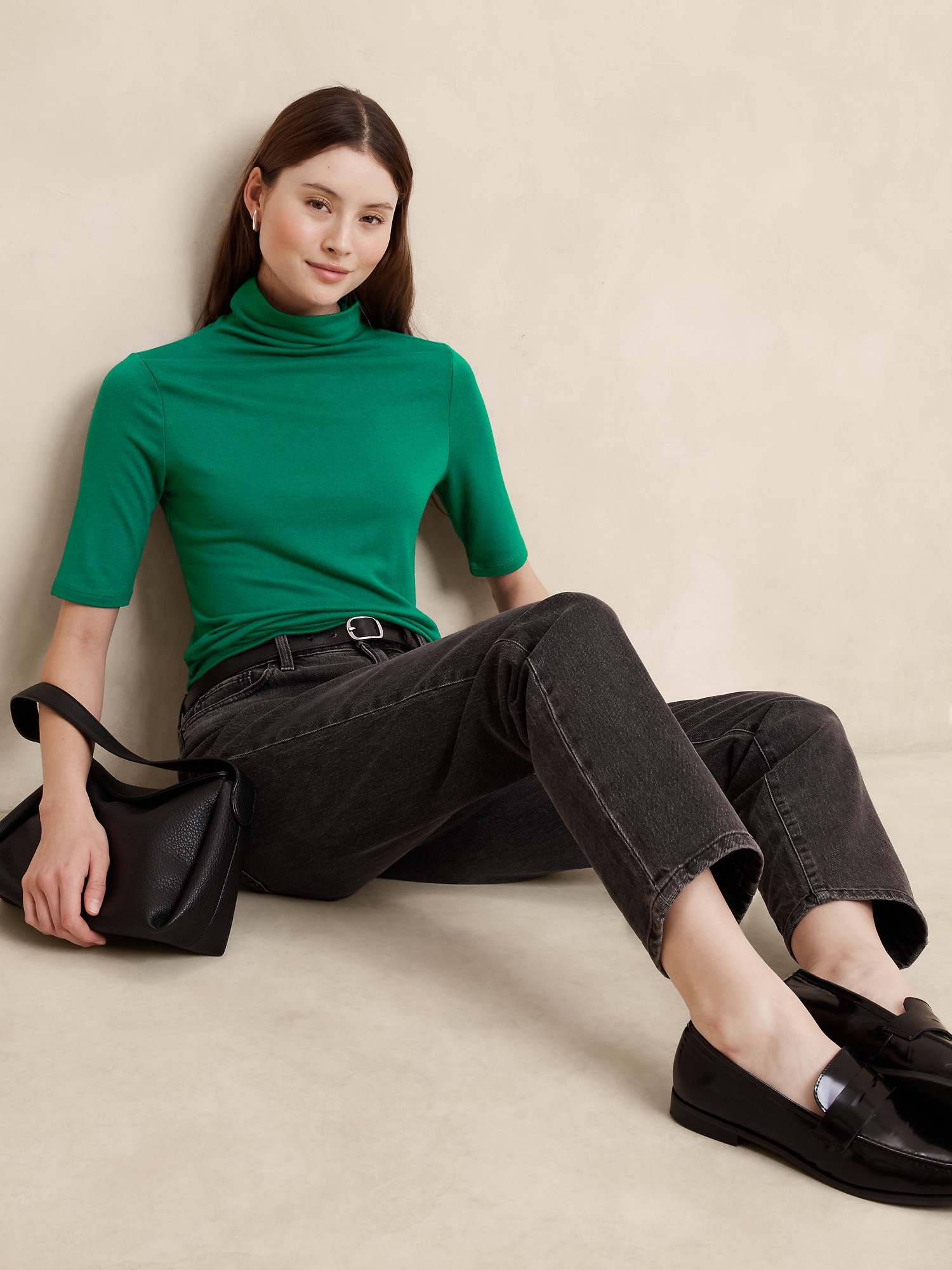 Soft Luxe Turtleneck Top