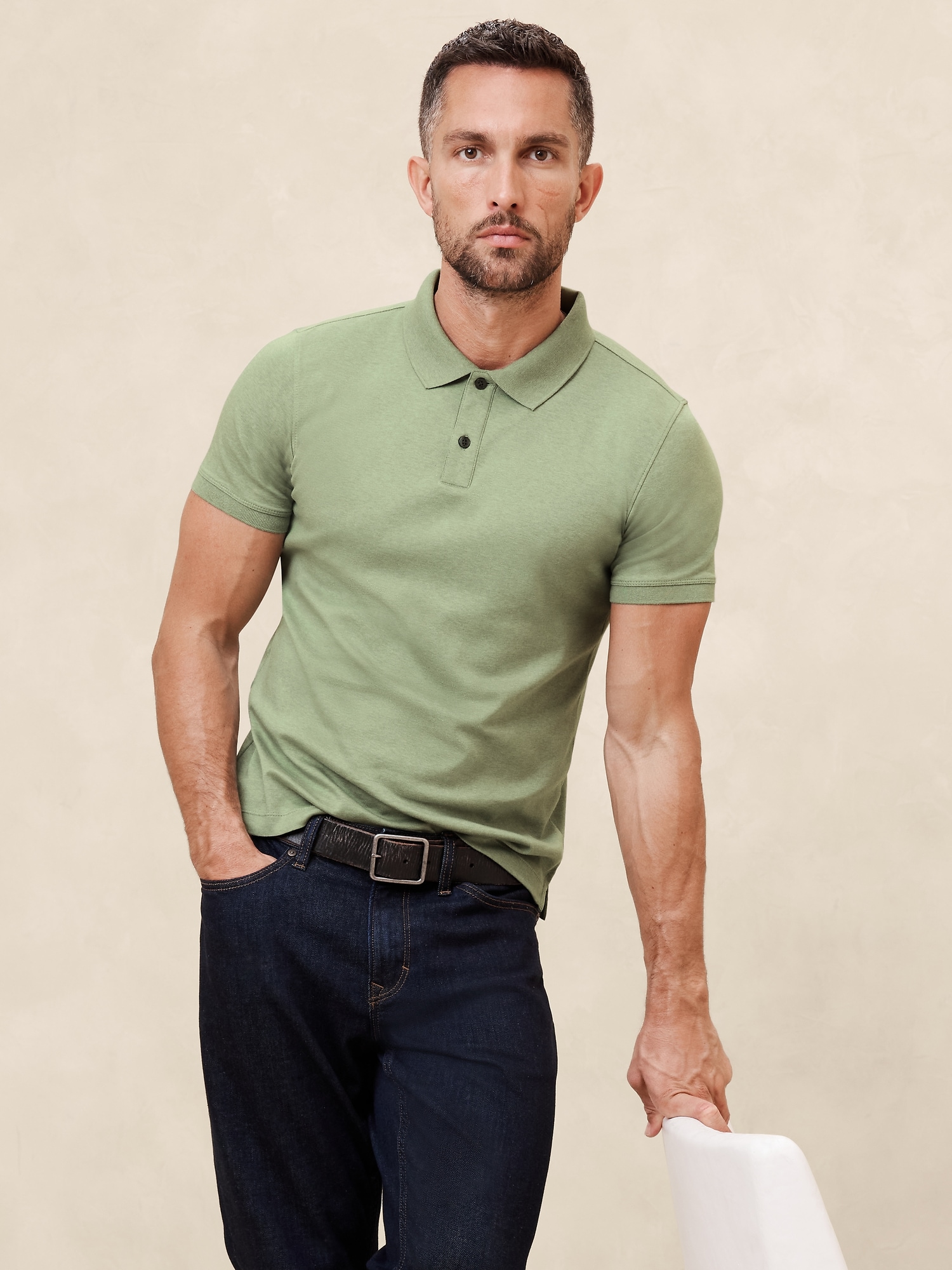 Slim Luxe Touch Polo