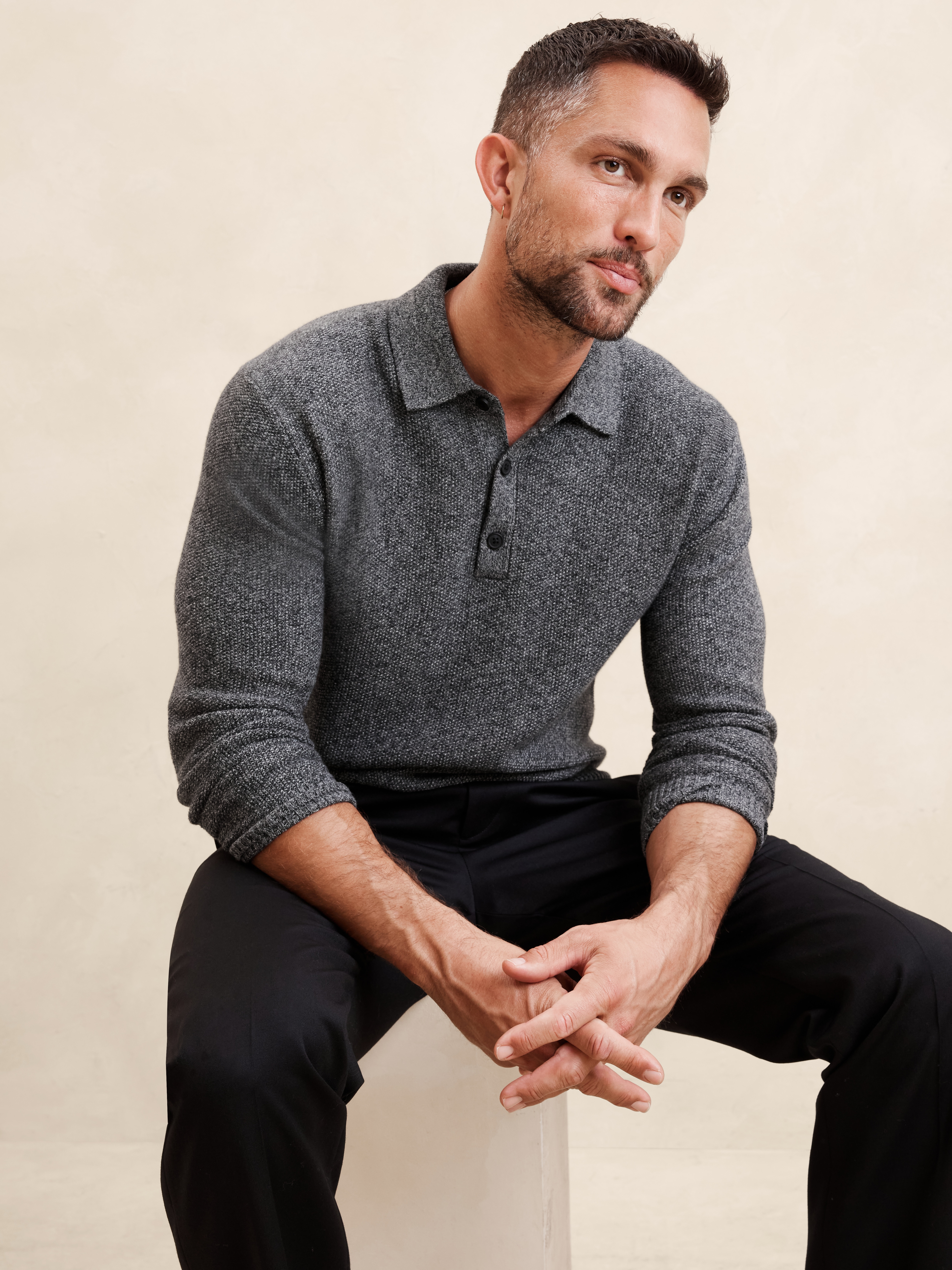 トップス OYV Standard Seed Stitch Polo Standard Seed Stitch Polo | OVY