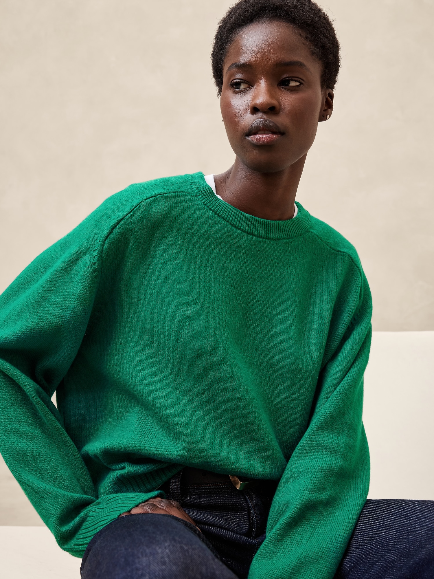 Perfectly Soft Crew-Neck Sweater