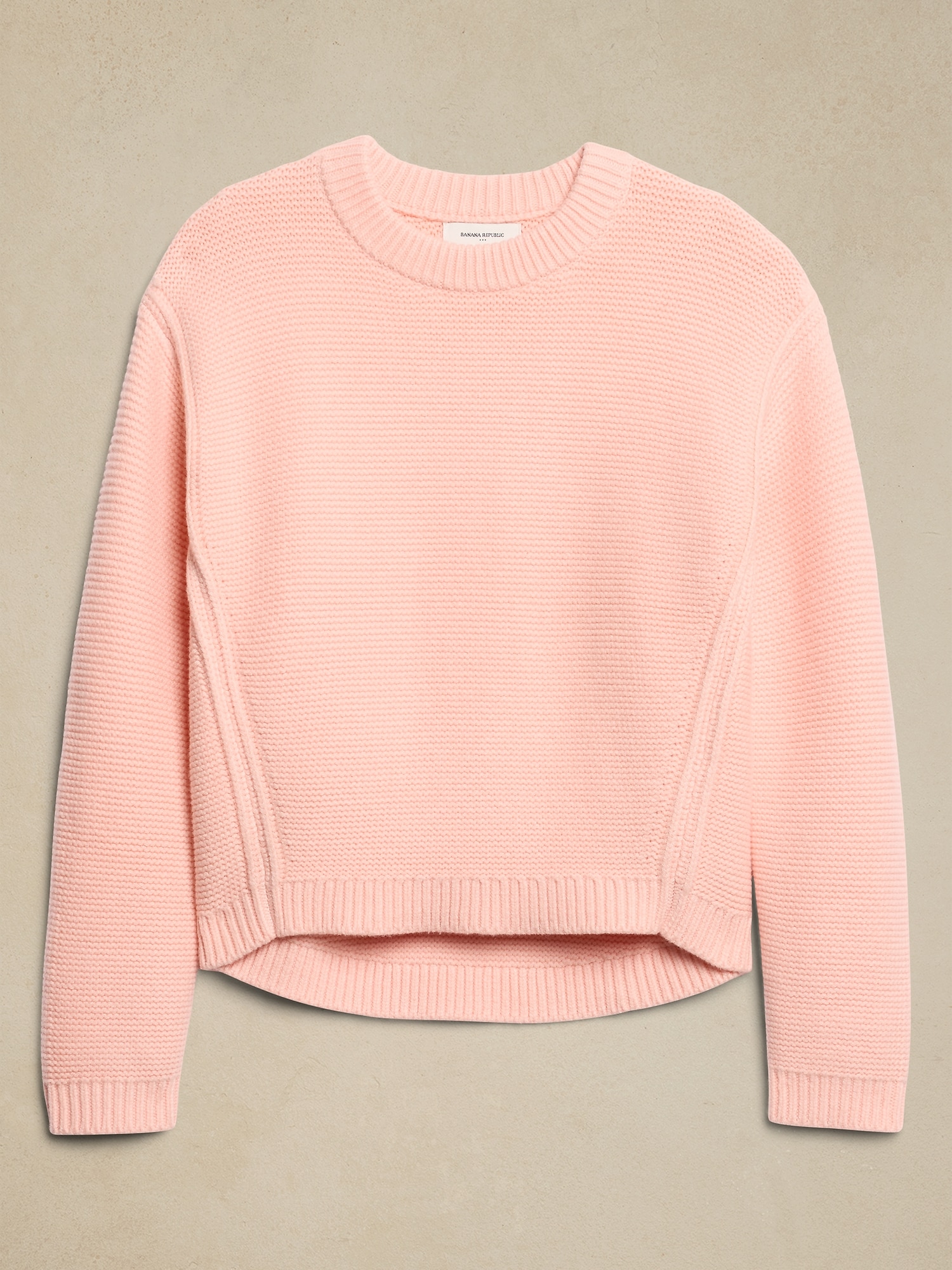 Textured Stitch Pullover Sweater