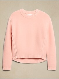 Textured Stitch Pullover Sweater