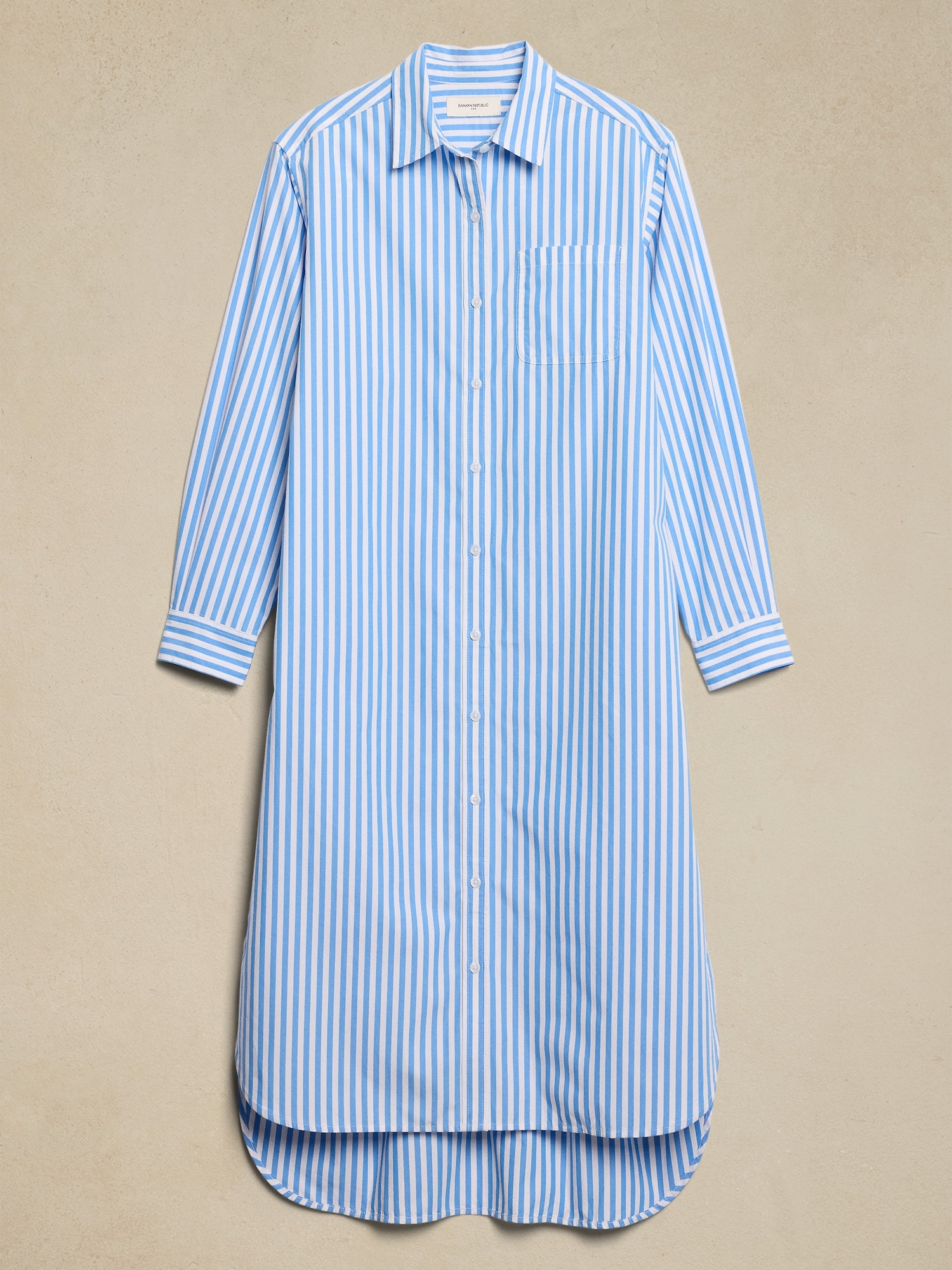 Midi Poplin Shirtdress