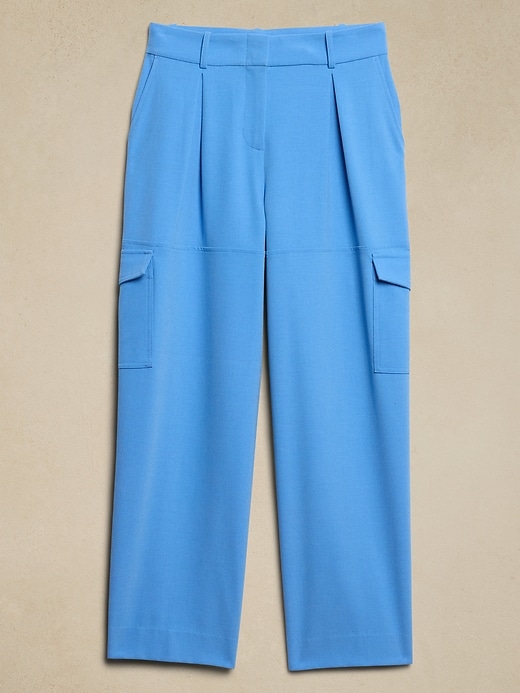 パンツ Lig.  wide cargo pants / blue Lig. wide cargo pants / blue