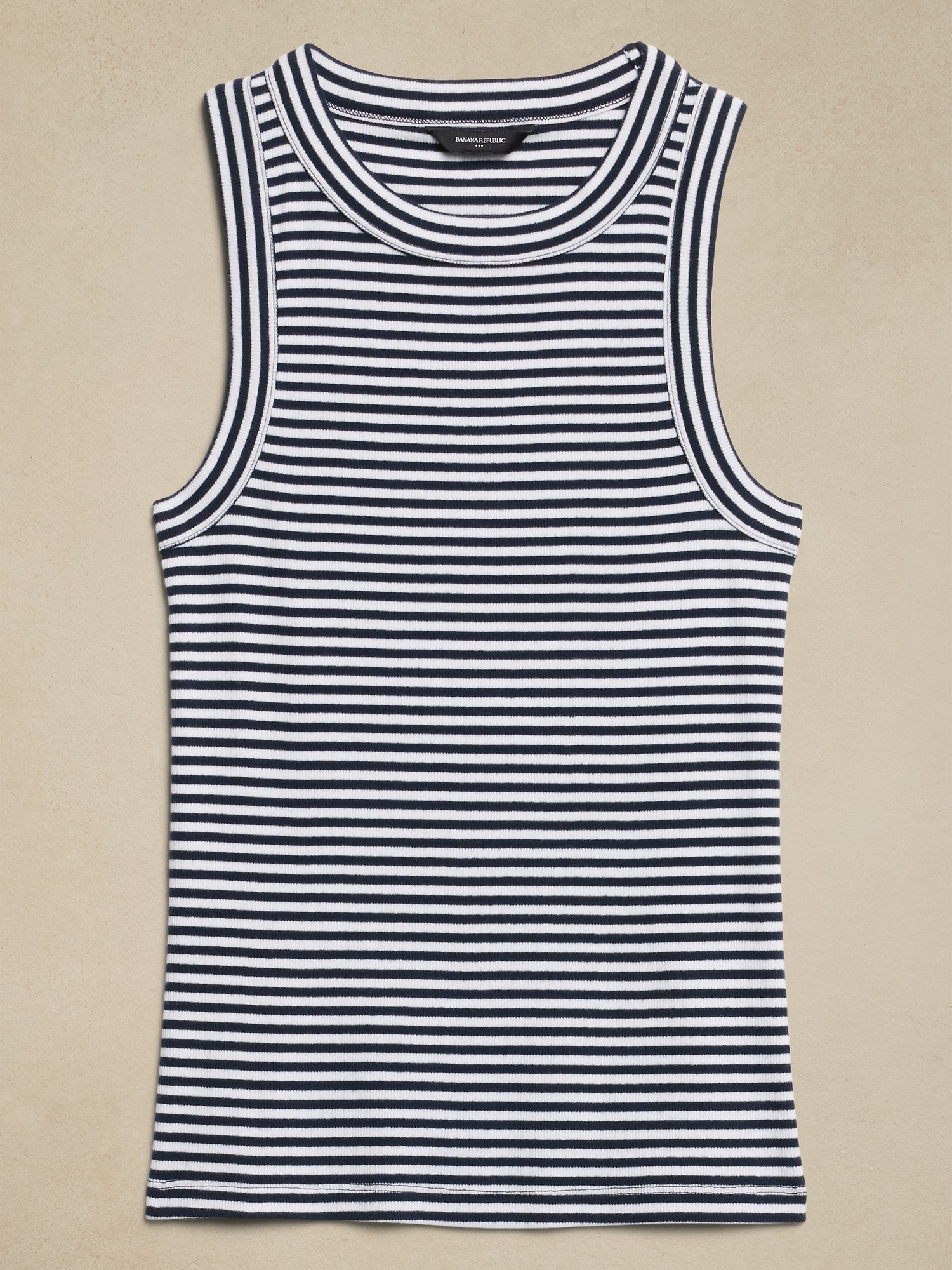 Ribbed Racer Tank