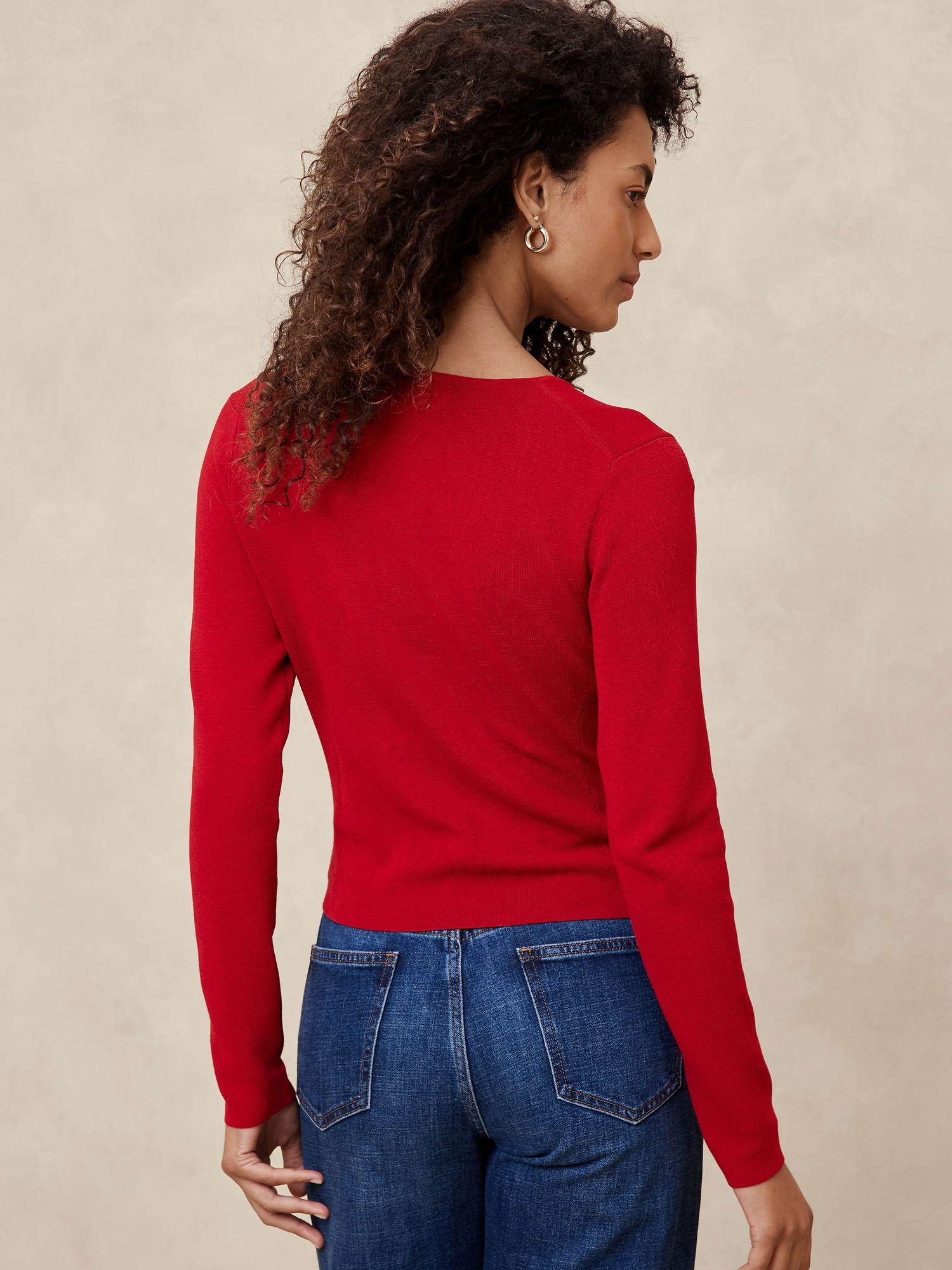 Square-Neck Sweater