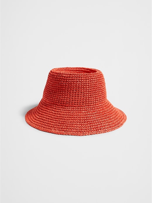 Straw Bucket Hat | Banana Republic Factory display picture 1