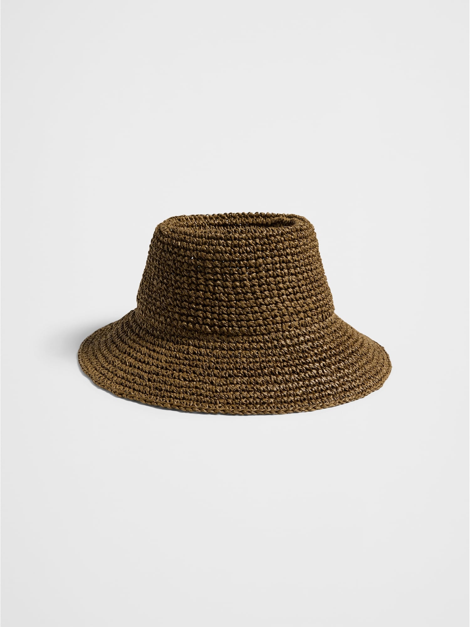 Straw Bucket Hat