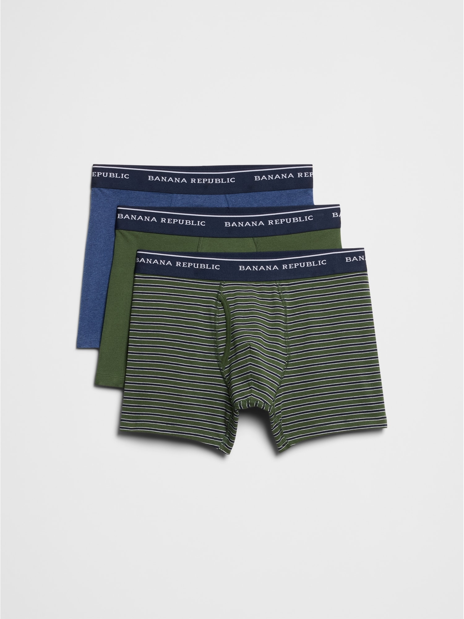 Organic Cotton-Blend Boxer Briefs (3 Pack)