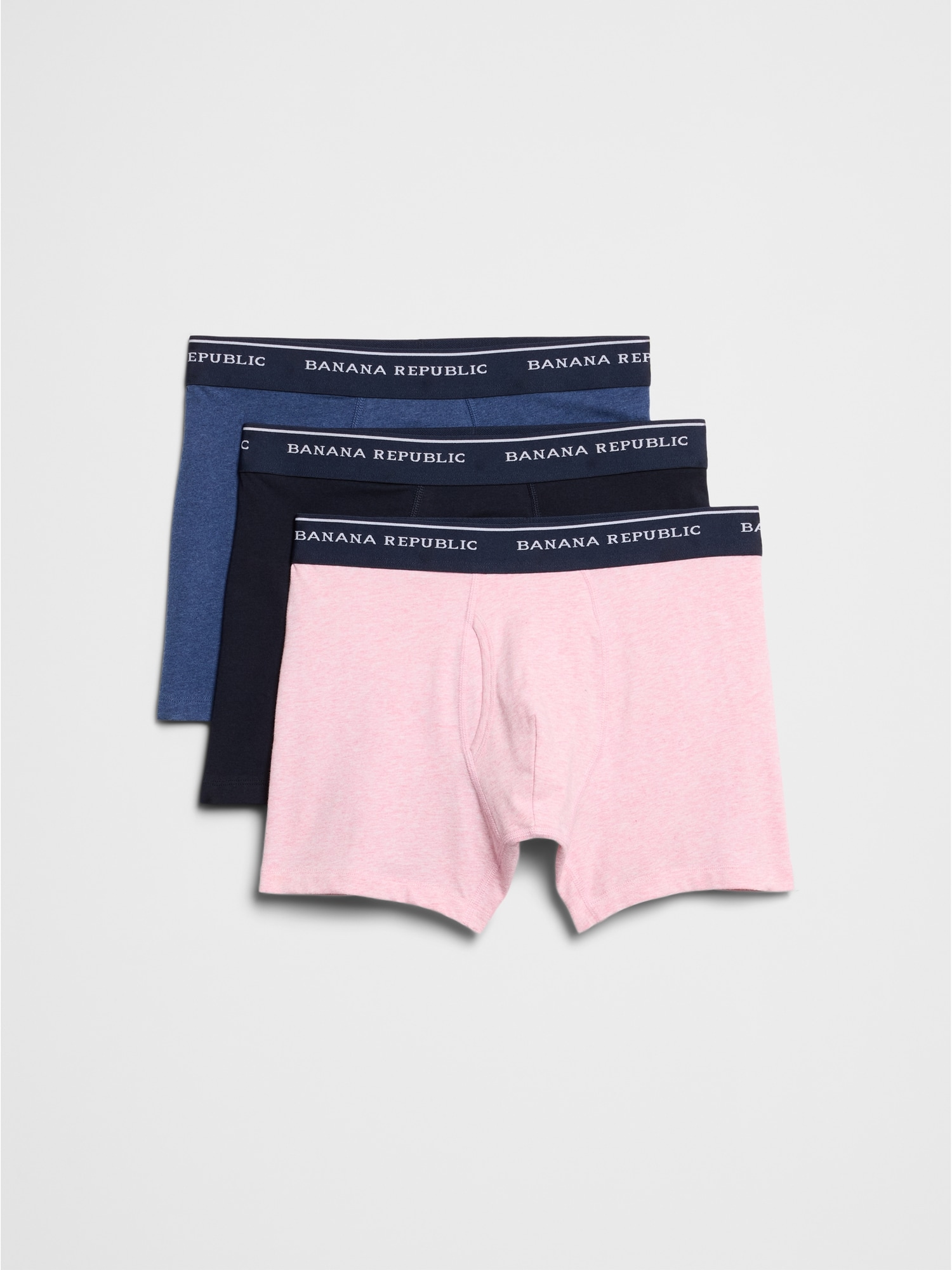 Organic Cotton-Blend Boxer Briefs (3 Pack)