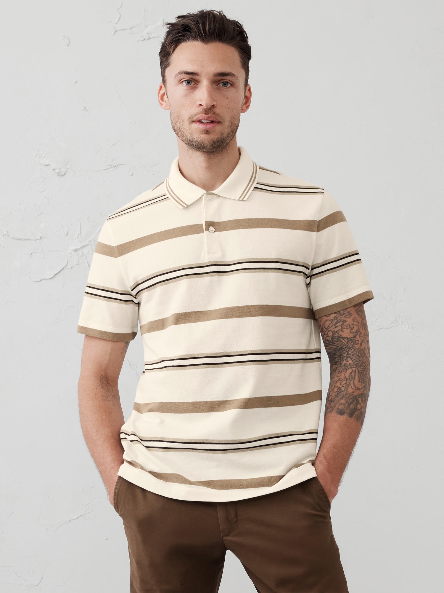 Cotton Pique Polo