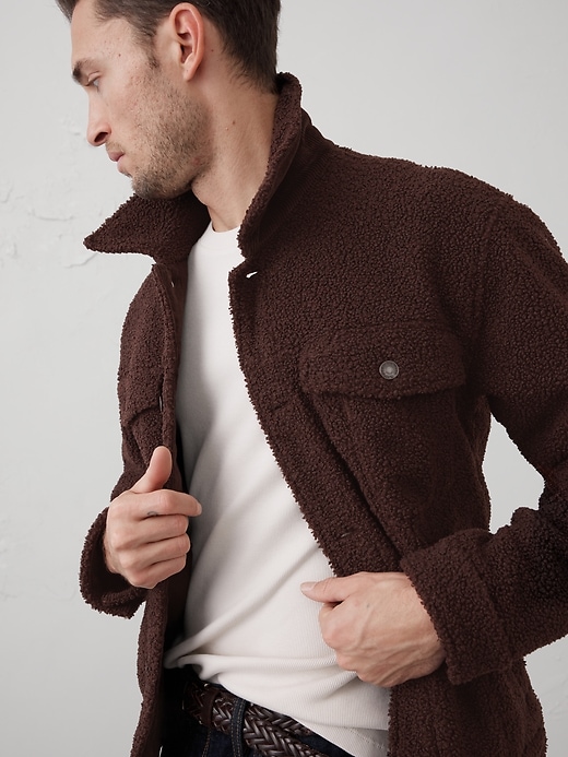 Suede Trucker Jacket | Banana Republic