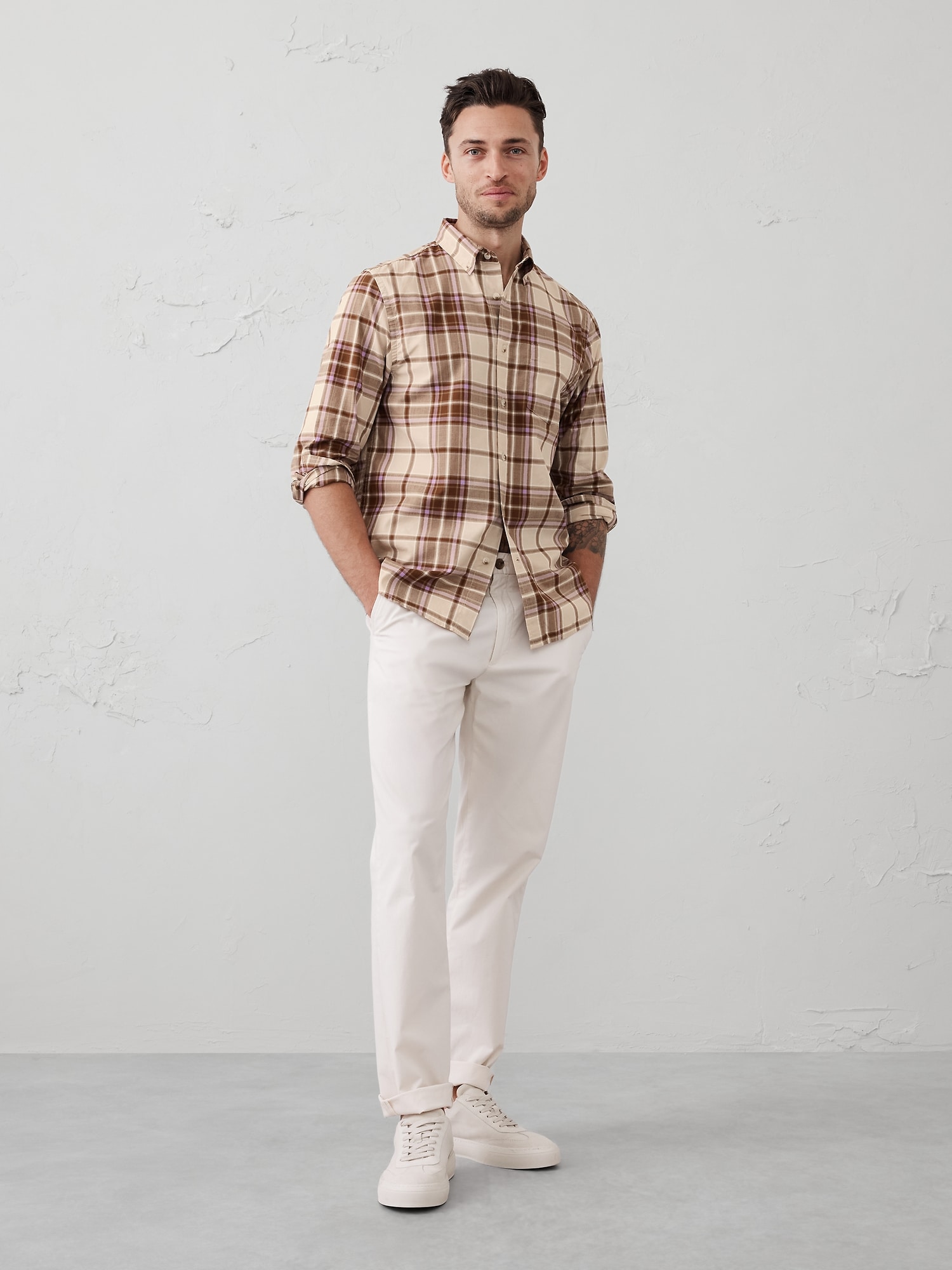 Slim Cotton Shirt