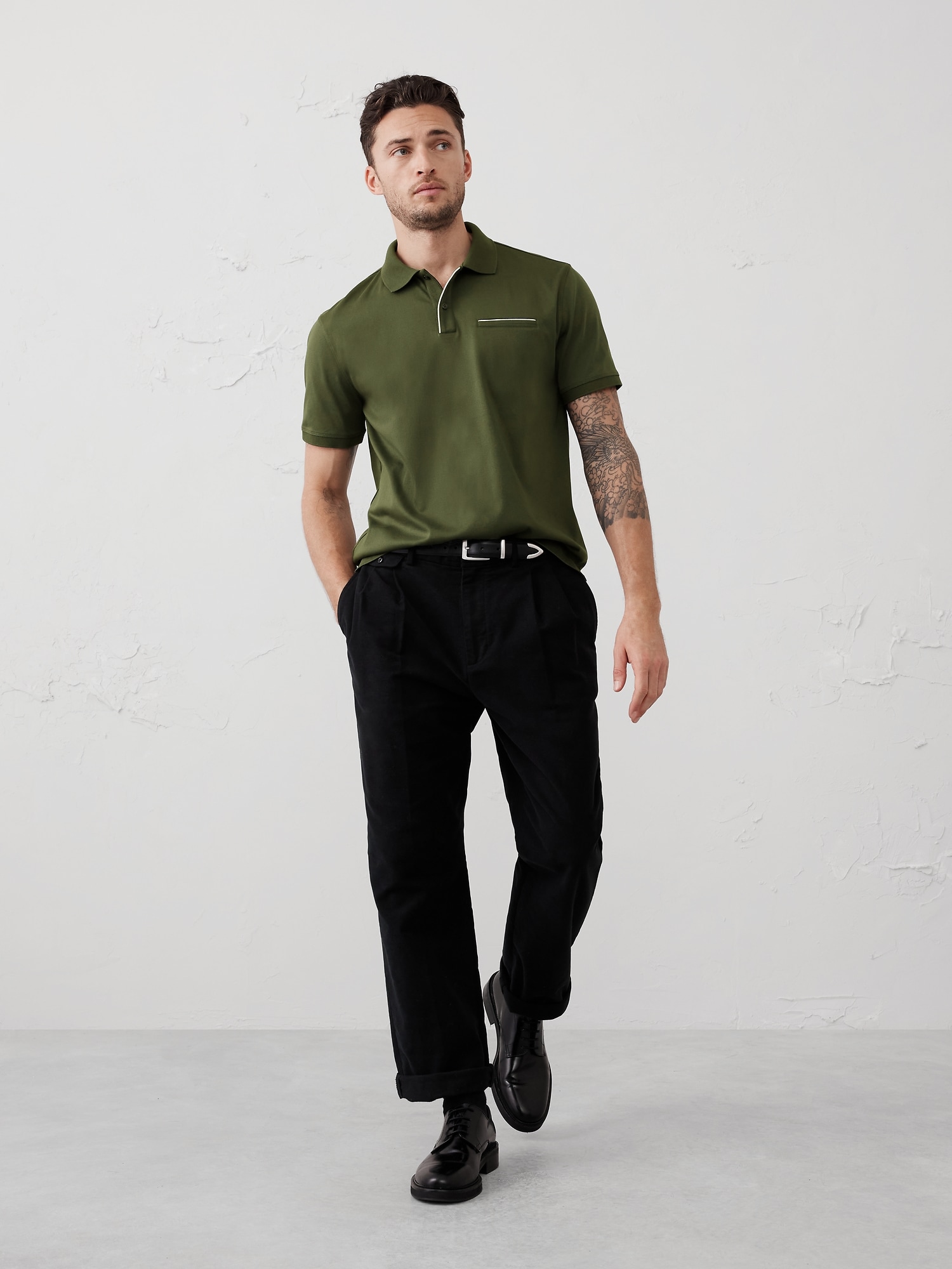 Slim Luxe Touch Polo