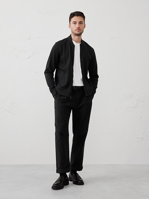 Luxe Touch Bomber Jacket | Banana Republic Factory