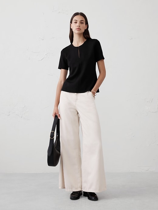 Soft Touch Fitted Top