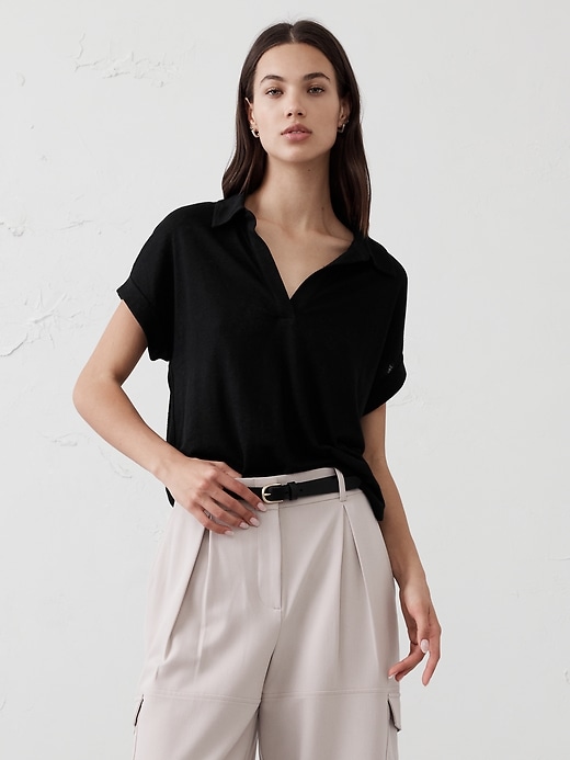 Collared Drop Needle Shirt