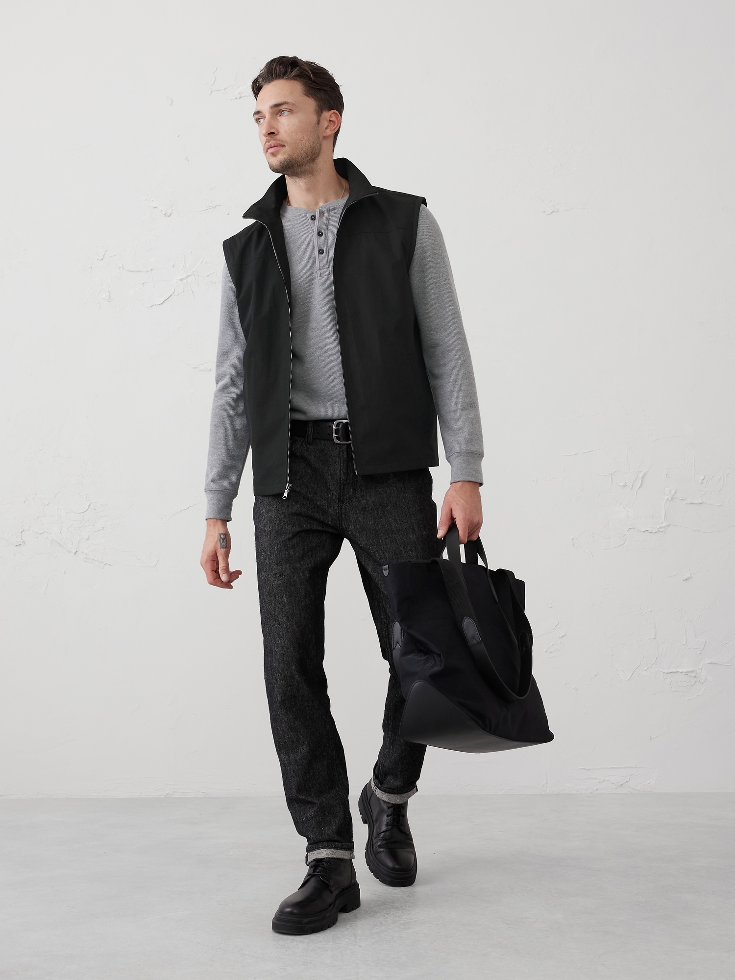 Ripstop Field Vest - Black