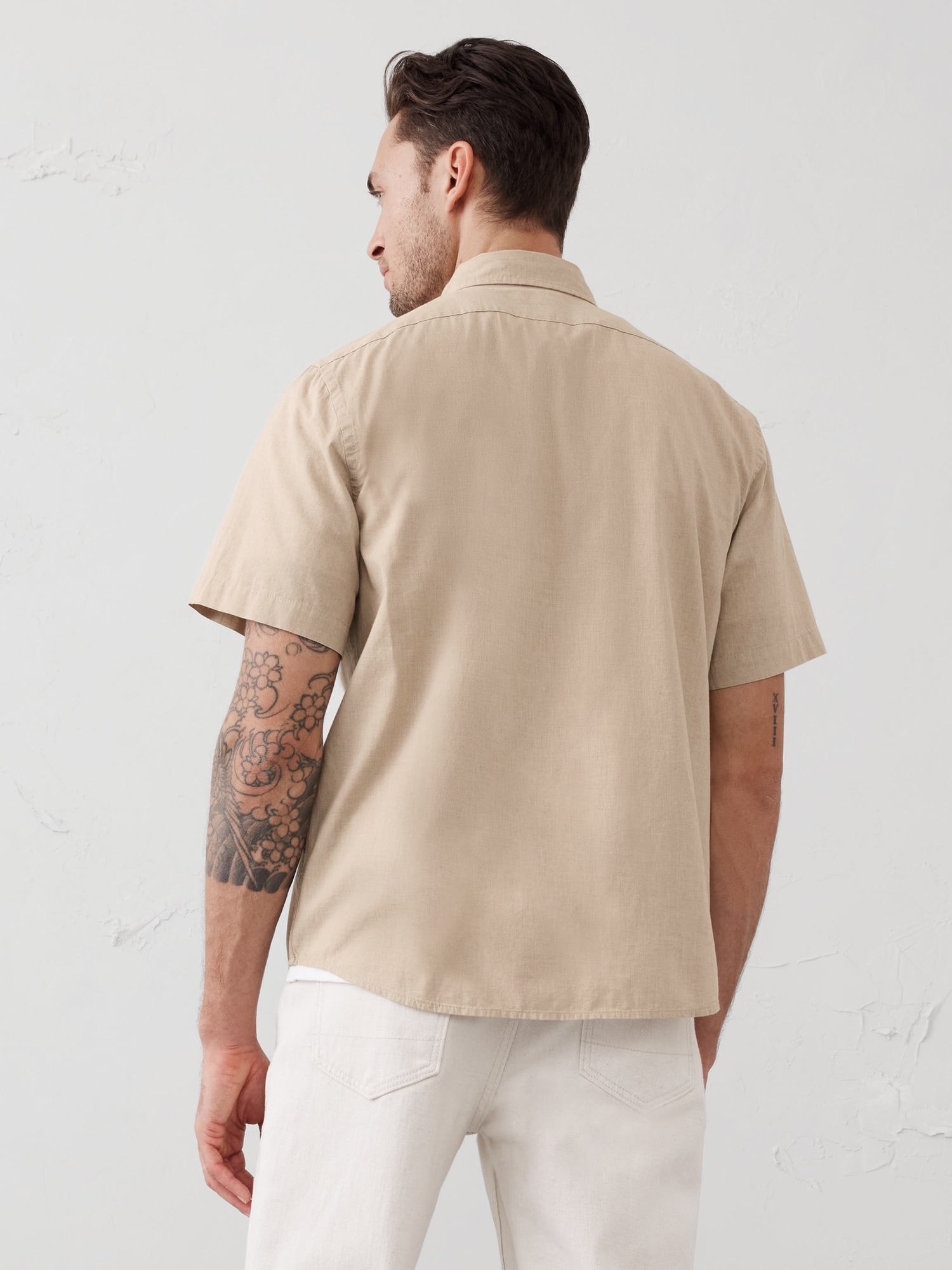 Slim Softwash Cotton Shirt