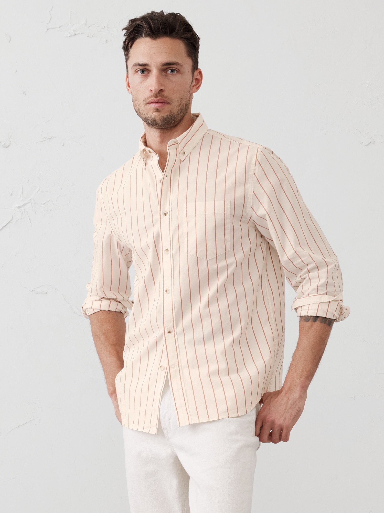 Slim Cotton Shirt