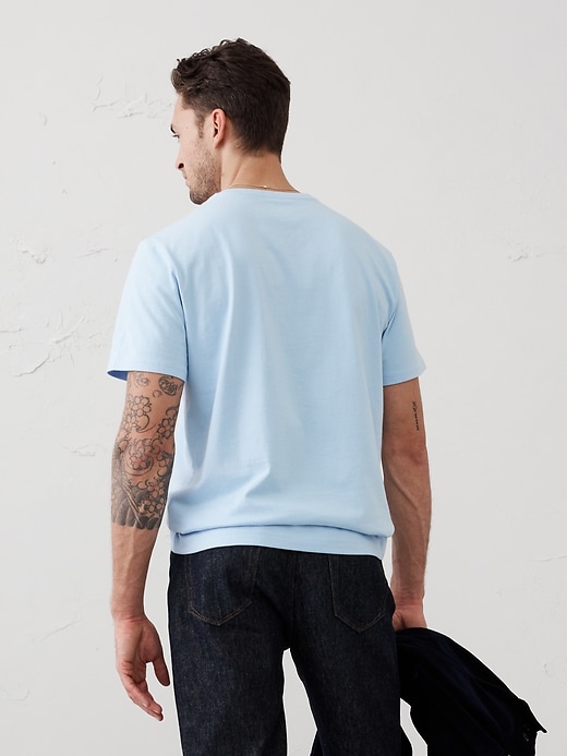 Midweight Cotton T-Shirt | Banana Republic Factory