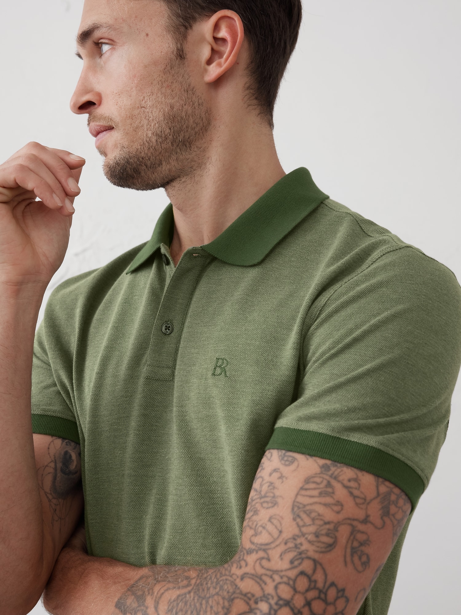 Cotton Pique Polo