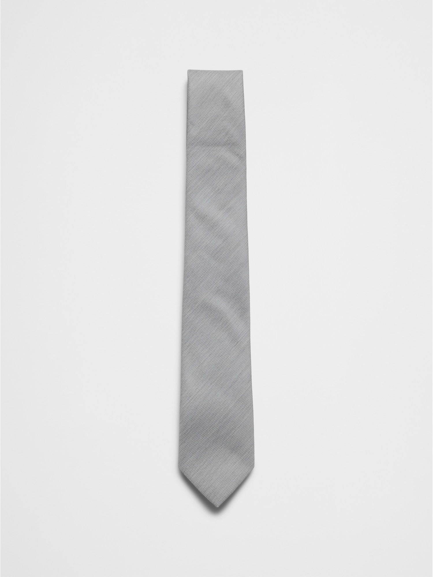 Crosshatch Textured Tie