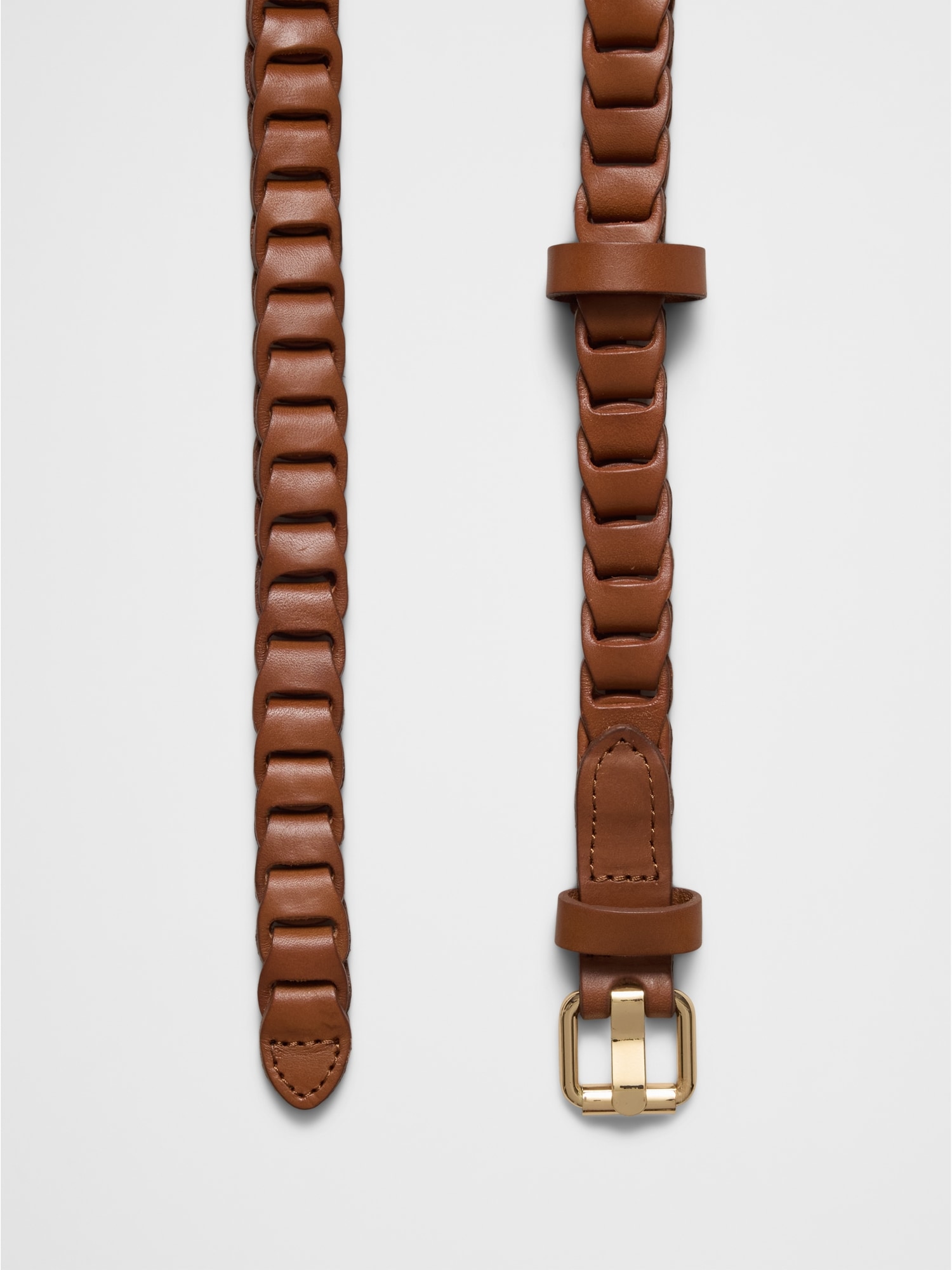 Leather Link Belt