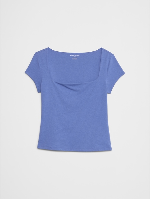 T-shirt Femme Banana Republic Darby Grosgrain - Taille 14 - Bleu Marine - Neuf Avec étiquettes