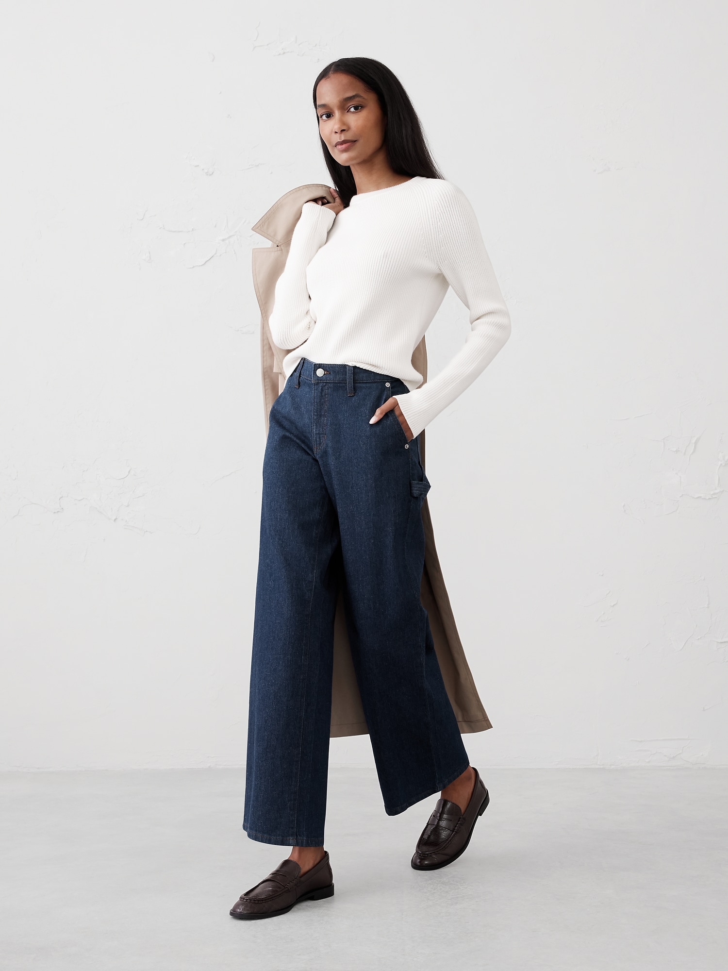 Mid-Rise Straight Carpenter Jean