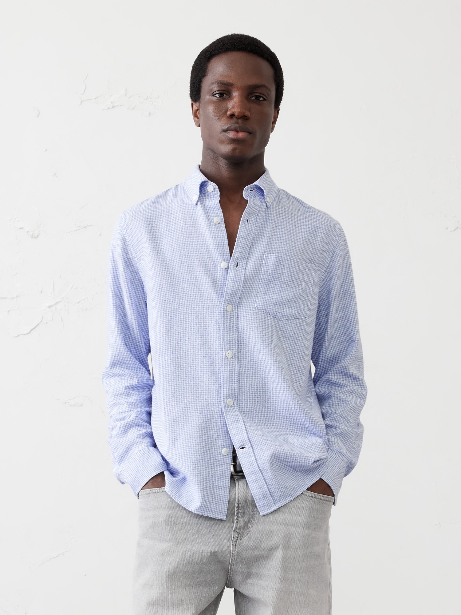 Slim Softwash Melange Shirt