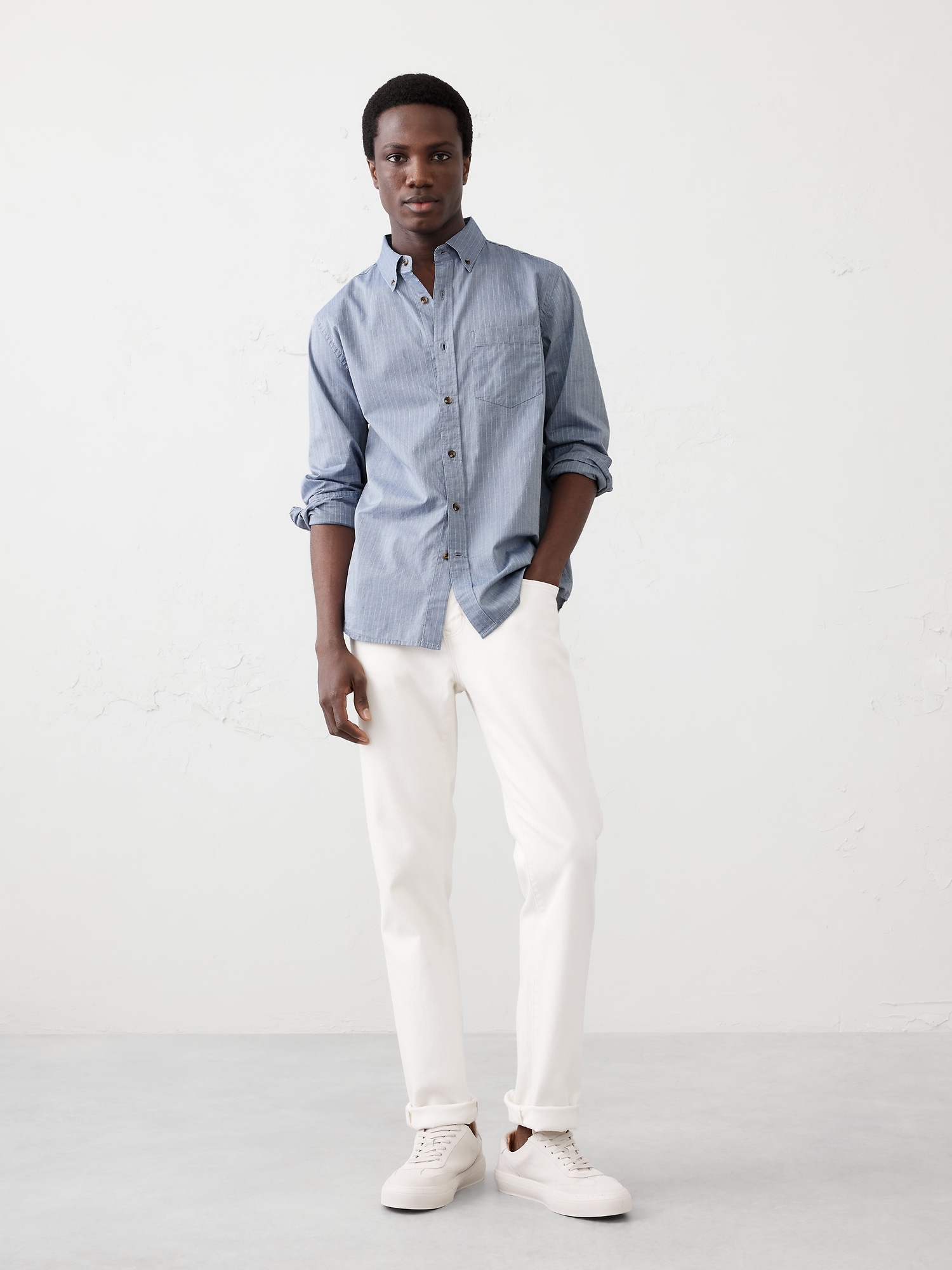 Slim Cotton Shirt