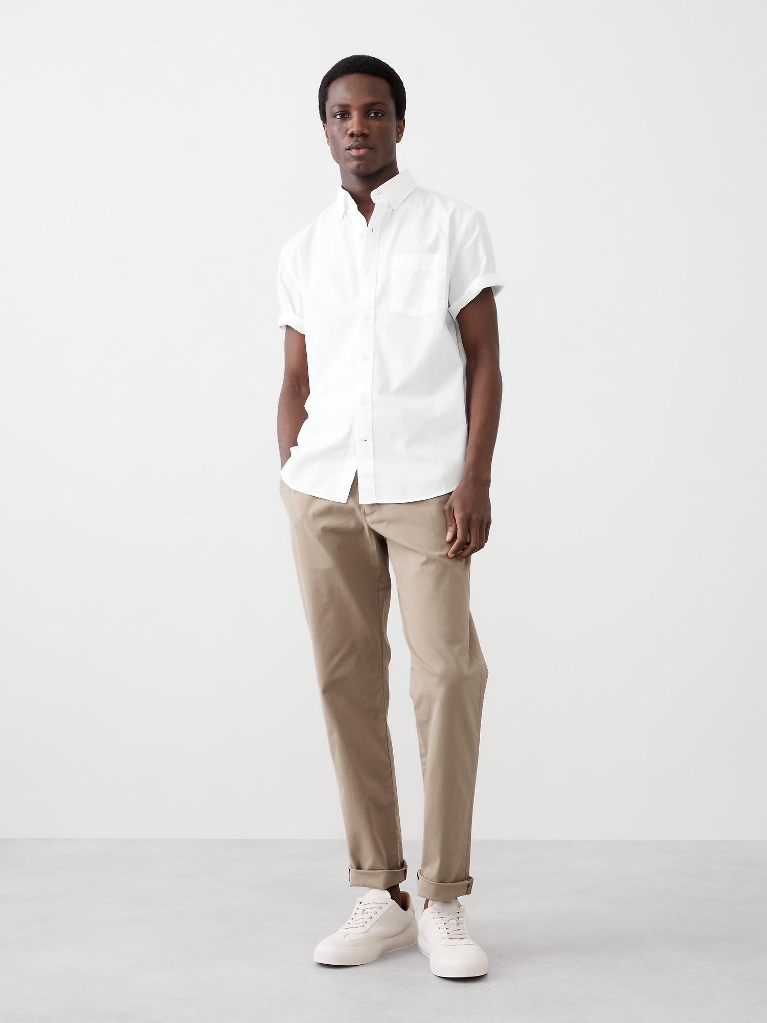 Slim Softwash Cotton Shirt