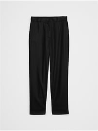 Tapered Linen-Blend Pull-On Pant