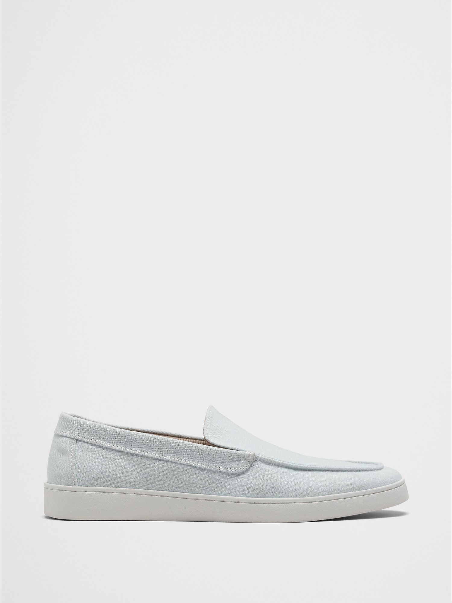 Linen-Blend Loafer